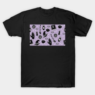 Witchy on Pastel Purple T-Shirt